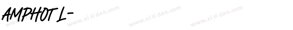 AMPHOTL字体转换