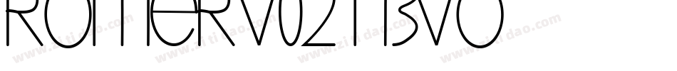 RomerV02-n3vO字体转换