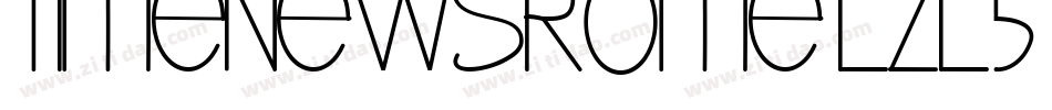 TimeNewsRome-Lzl5字体转换