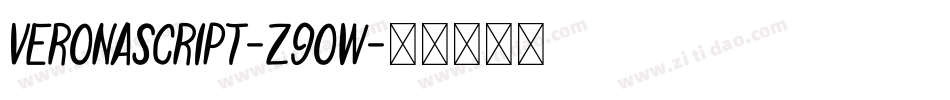 VeronaScript-z9Ow字体转换