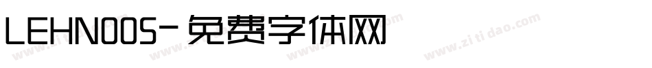 LEHN005字体转换