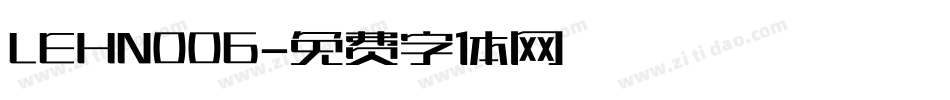 LEHN006字体转换