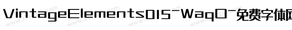 VintageElements015-WaqO字体转换