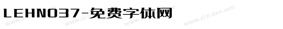 LEHN037字体转换