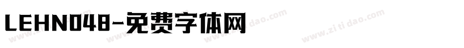 LEHN048字体转换