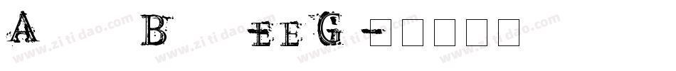 ArcadeBook-EEGj字体转换