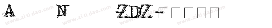 ArcadeNormal-ZDZ字体转换