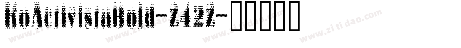 KoActivistaBold-Z42Z字体转换