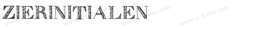 Zierinitialen2字体转换