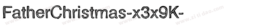 FatherChristmas-x3x9K字体转换