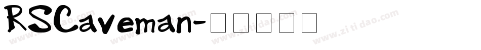 RSCaveman字体转换