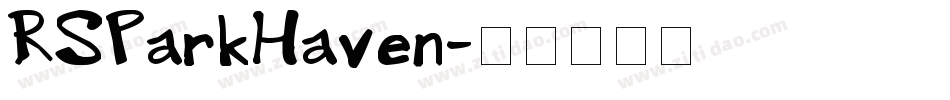 RSParkHaven字体转换
