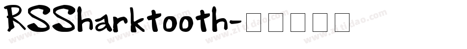 RSSharktooth字体转换