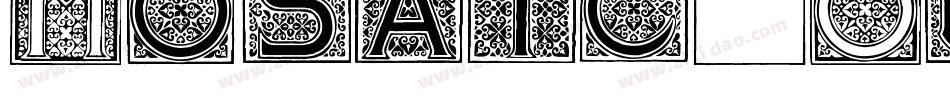 Mosaic_Outline字体转换