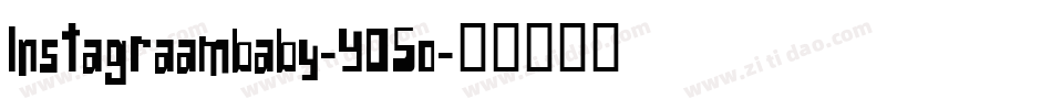 Instagraambaby-Y05o字体转换