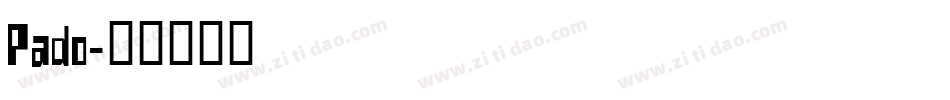 Pado字体转换