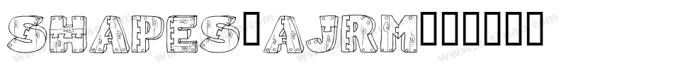 Shapes-Ajrm字体转换