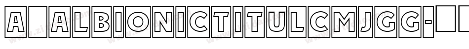 a_AlbionicTitulCmJgg字体转换
