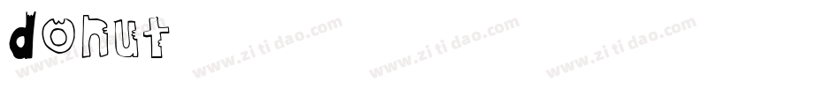 Donut字体转换
