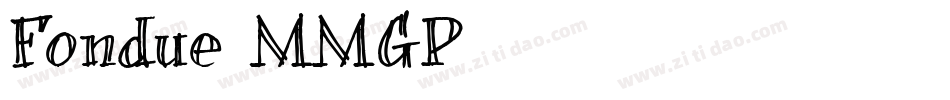 Fondue-MMGP字体转换
