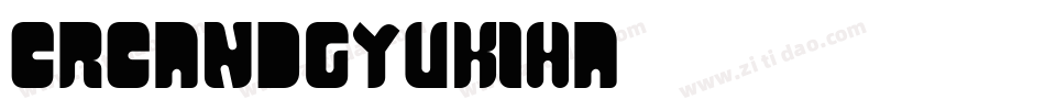 CRCandGYukiha字体转换