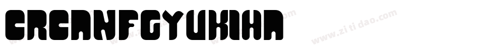 CRCanfGYukiha字体转换