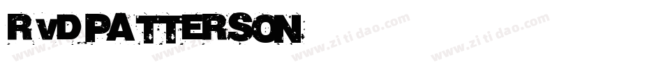 RvD-PATTERSON字体转换