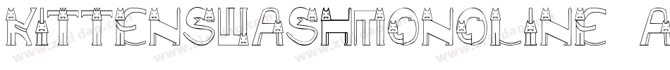 KittenSwashMonoline-AAjD字体转换