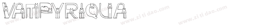 Vampyriqua字体转换