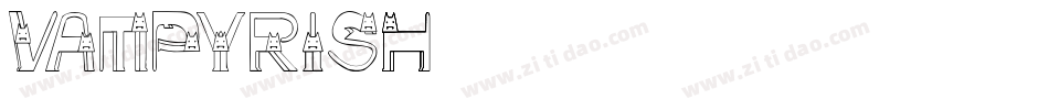 Vampyrish字体转换