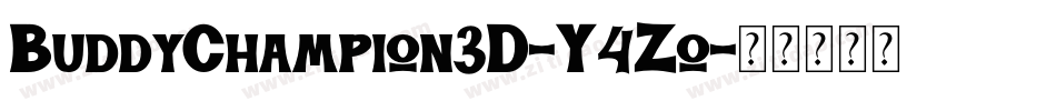 BuddyChampion3D-Y4Zo字体转换