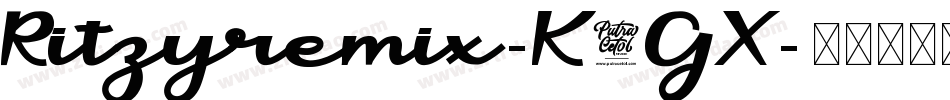 Ritzyremix-K1GX字体转换