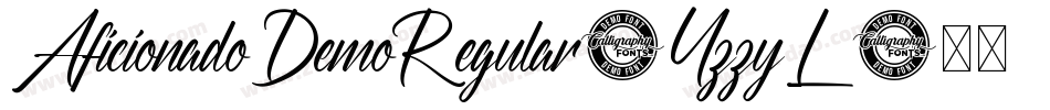 AficionadoDemoRegular-YzzyL字体转换
