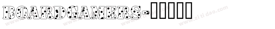 Boardgamers字体转换
