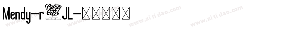 Mendy-r1JL字体转换