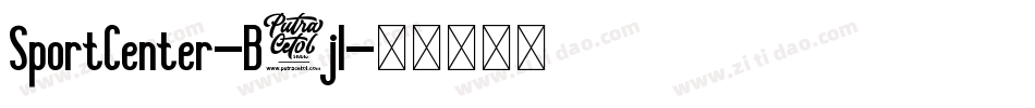 SportCenter-B1jl字体转换