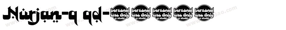 Nurjan-q1qd字体转换