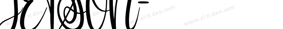 JETSON字体转换