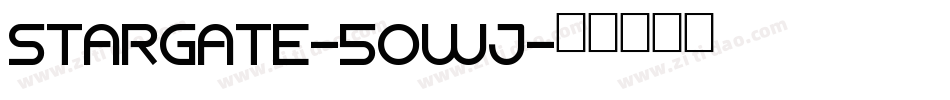 Stargate-5Owj字体转换