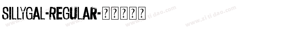 SillyGal-Regular字体转换