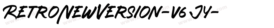 RetroNewVersion-v6Jy字体转换