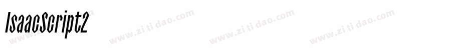 IsaacScript2字体转换