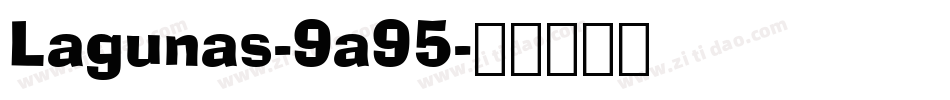 Lagunas-9a95字体转换