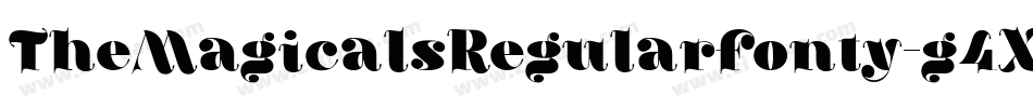 TheMagicalsRegularFonty-g4XR字体转换