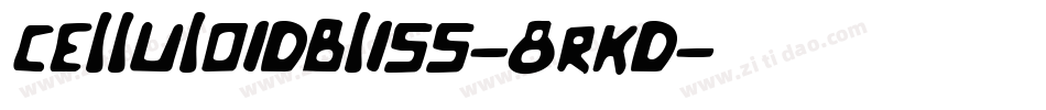 CelluloidBliss-8rKD字体转换