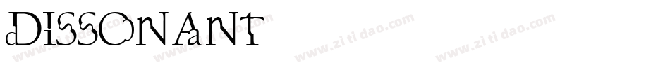 Dissonant字体转换