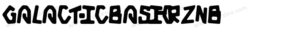 GalacticBasic-rznB字体转换