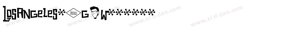 LosAngeles-7g3w字体转换