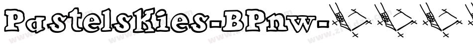 Pastelskies-BPnw字体转换