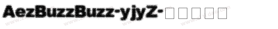 AezBuzzBuzz-yjyZ字体转换